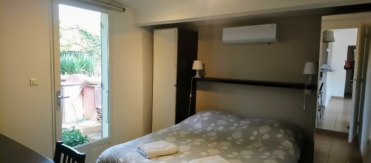 3ème Chambre du gîte Glycine aux Coquilloux à Montpellier